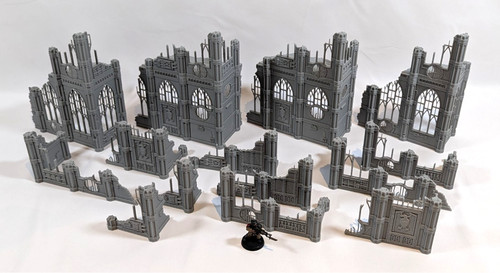 Large wargaming terrain ruined - large,
