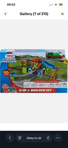 Thomas friends in 1 track - 6-in-1,
