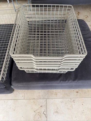 Ikea storage baskets metal - storage,