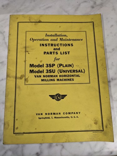 Van norman model - van,