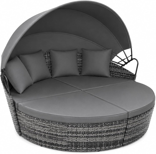 Piece modular rattan patio - modular,
