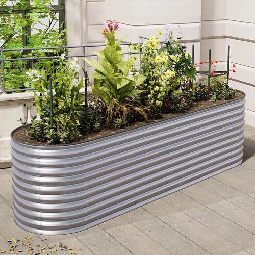 Galvanised raised garden - 1, x