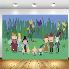 Ben And Holly Backdrop Kids
