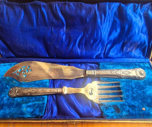 Antique 925 silver fish - 925,