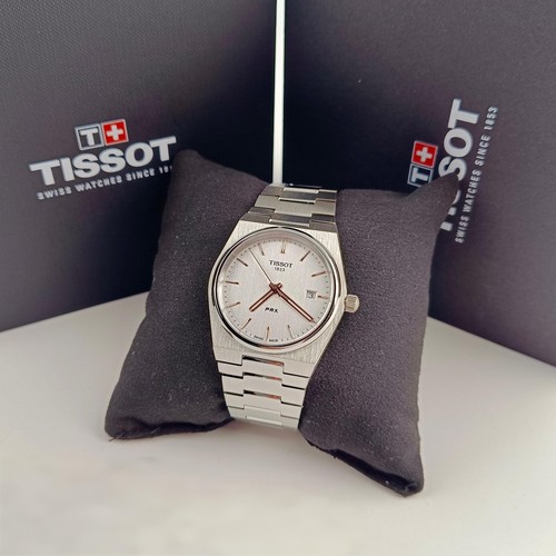Tissot prx 40mm silver dial - silver,