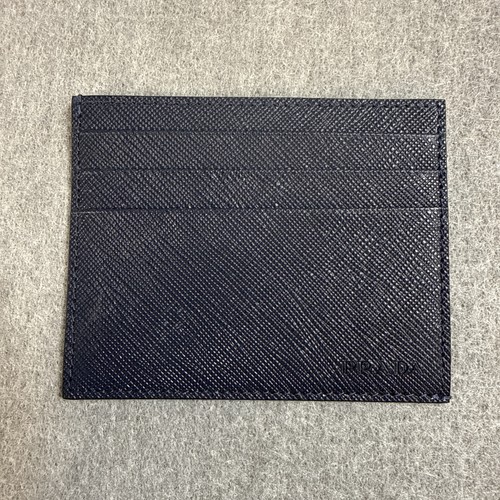 Prada saffiano leather card - saffiano,