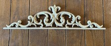 Decorative Cast Iron Ornate Style French Scroll Victorian Garden Gate Topper 23”