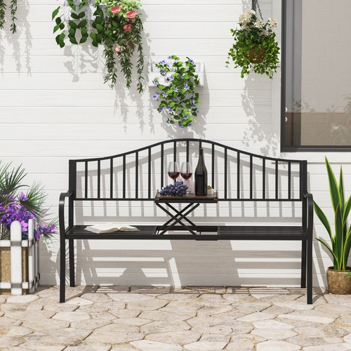 Outdoor metal frame seater - metal, 2