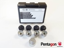 Genuine Vauxhall Astra J/K Mokka Zafira Insignia Locking Wheel Nuts Set 13331034