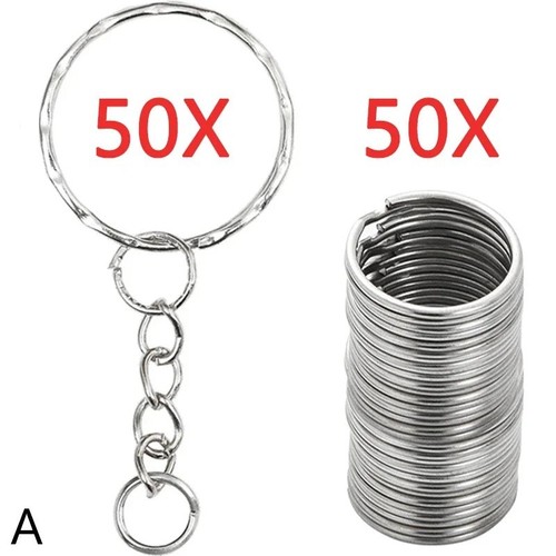 100 pcs stainless steel key - stainless,