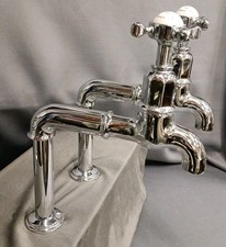 PERRIN & ROWE  TALL CHROME BIB