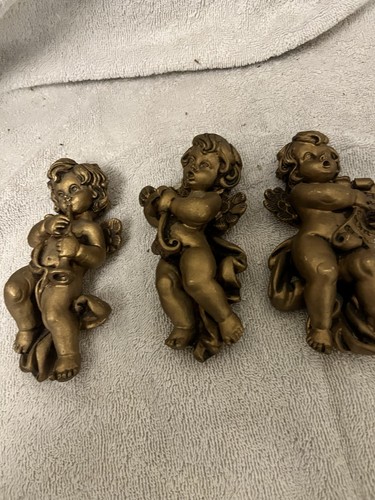 Vtg rare chalkware wall art - wall,
