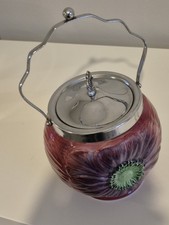 vintage ceramic biscuit barrel