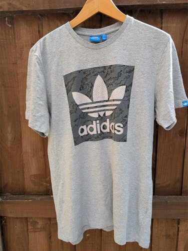 Adidas originals grey shirt - grey, t-shirt
