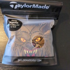 NEW 2025 TaylorMade Werewolf Halloween Mallet Putter Headcover