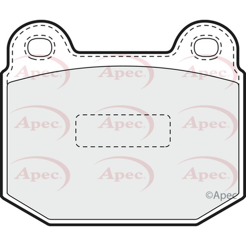 Brake pads set for lotus - set,