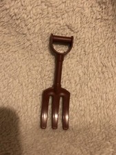 Lego Duplo Pitch Fork - Brown