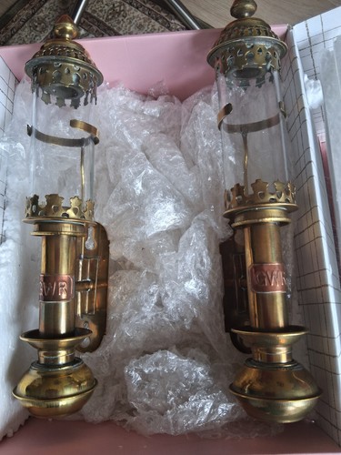 Pair gwr brass - gwr,