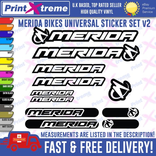 Merida bikes vinyl decals - vinyl,
