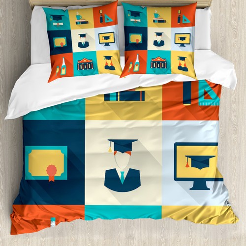 Graduation duvet cover - duvet,