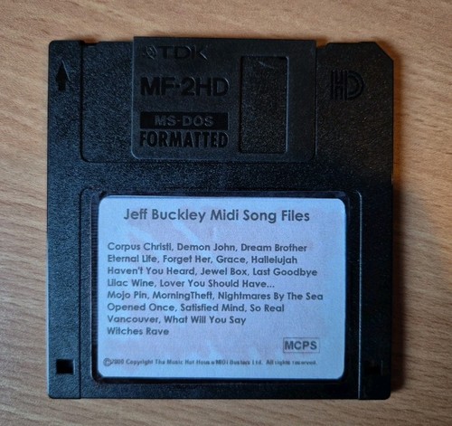 Jeff buckley midi - midi, files