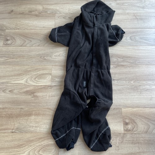 Hurtta large black - black, fleece