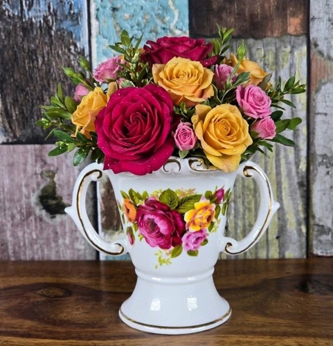 Vintage stunning cottage rose - vintage,