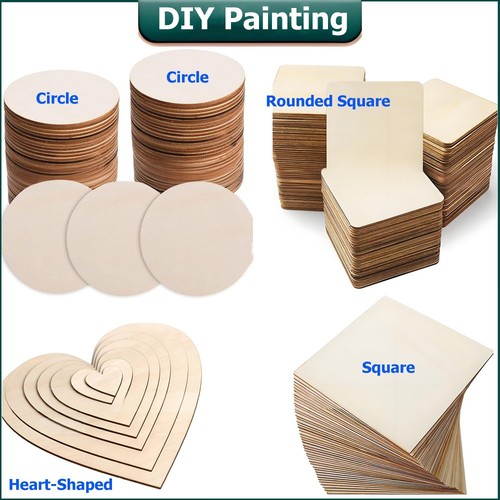 Wooden circles shape - wooden,