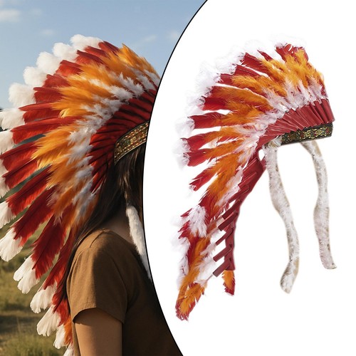 Indian native chief headdress - indian,