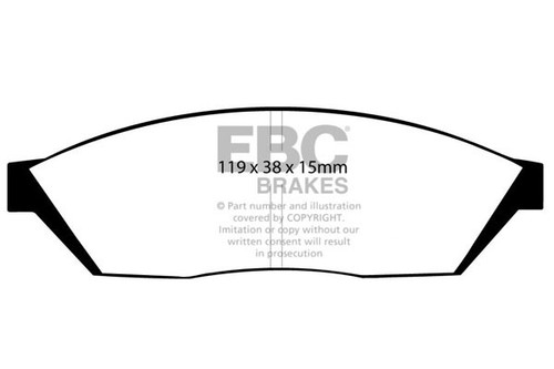 Ebc ultimax front - brake, pads