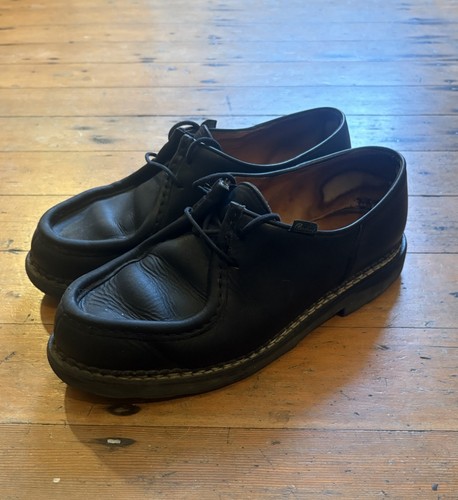 Paraboot michael black leather - paraboot,