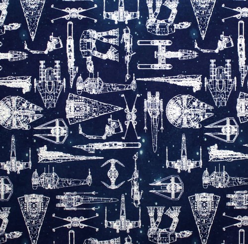 Star wars galaxy - ship, valance