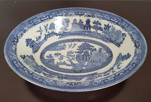Johnson bros blue - johnson, white