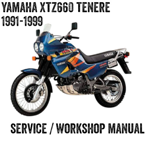 1991 1999 yamaha xtz660 tenere - yamaha,