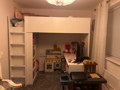 Ikea stuva high - sleeper, bed