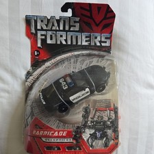 Transformers Decepticon Barricade Hasbro 2006 Rare Figure new boxed very rare 