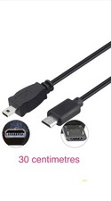 Micro USB 5-Pin Male to Mini B 8-Pin Data OTG Cable For Panasonic Nikon Camera