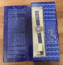 One Hundred Years Of The Olympic Movement Swatch Boxed Working Good Conditon 