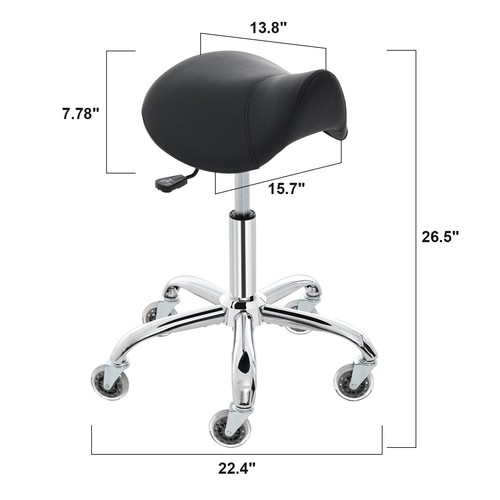 Saddle stool with versatile - saddle,