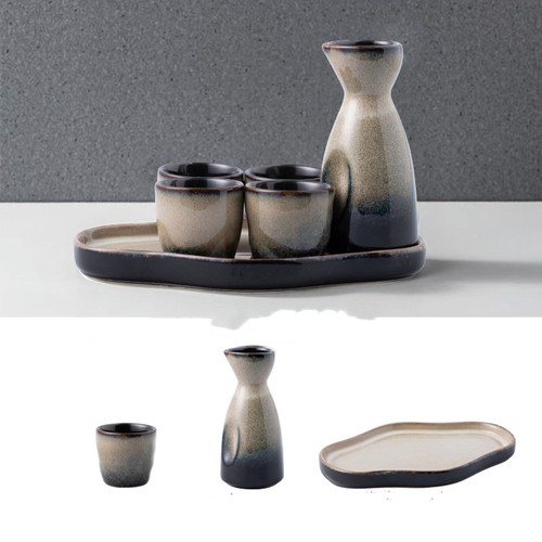Japanese sake cup set wine - sake,