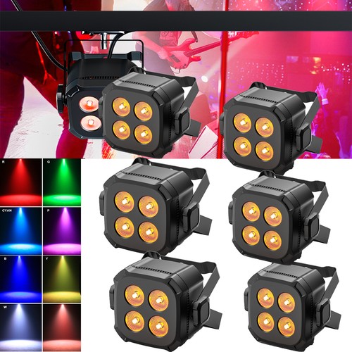 80w rgbwyan par - light, 4led
