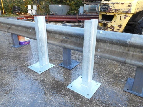 Crash barrier armco - barrier, post