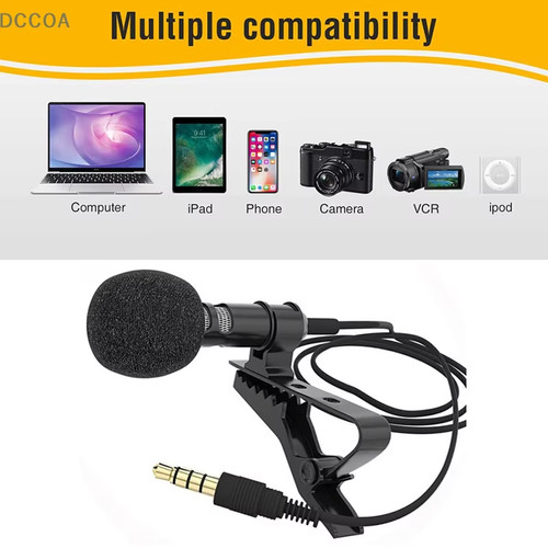 Pro lavalier lapel microphone - lavalier,