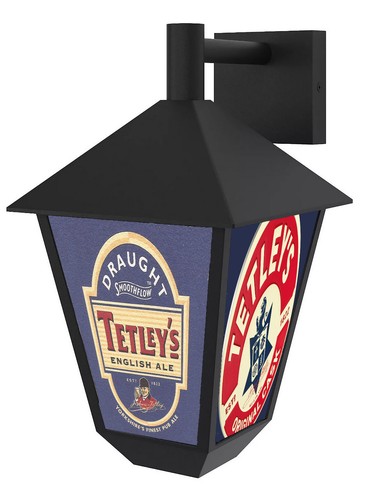 Tetley beer large wall light - tetley,