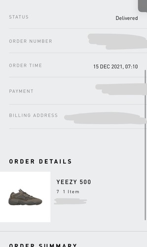Size adidas yeezy - uk, 500