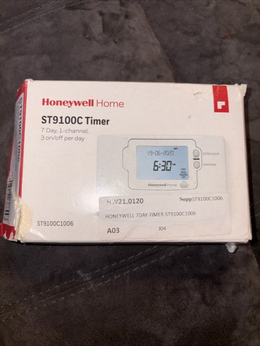 Honeywell home st9100c day - honeywell, 7-day