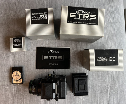 Bronica etrs camera - bronica, wlf