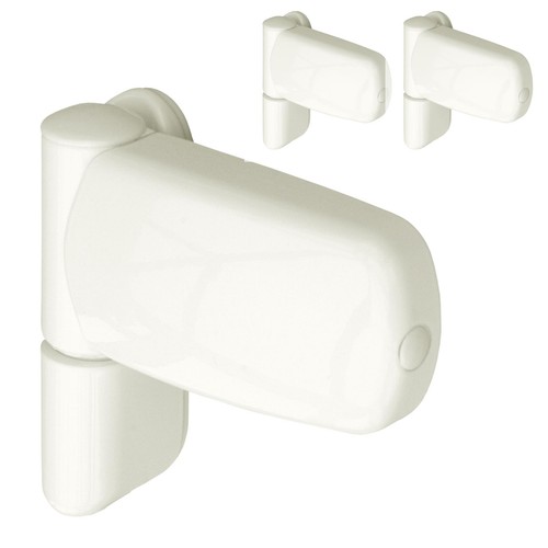 Pack white upvc door flag - pack,