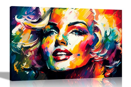 Happy marilyn monroe abstract - monroe,