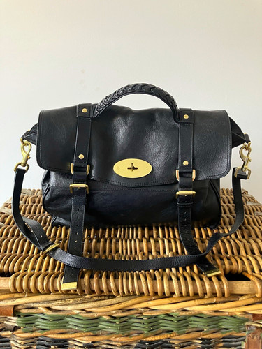 Mulberry oversized alexa black - oversized,